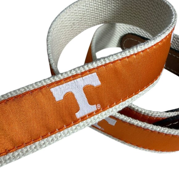 University of Tennessee “Power T” Belt • Size 38 • Solid Brass Hardware • EUC - Picture 4 of 6
